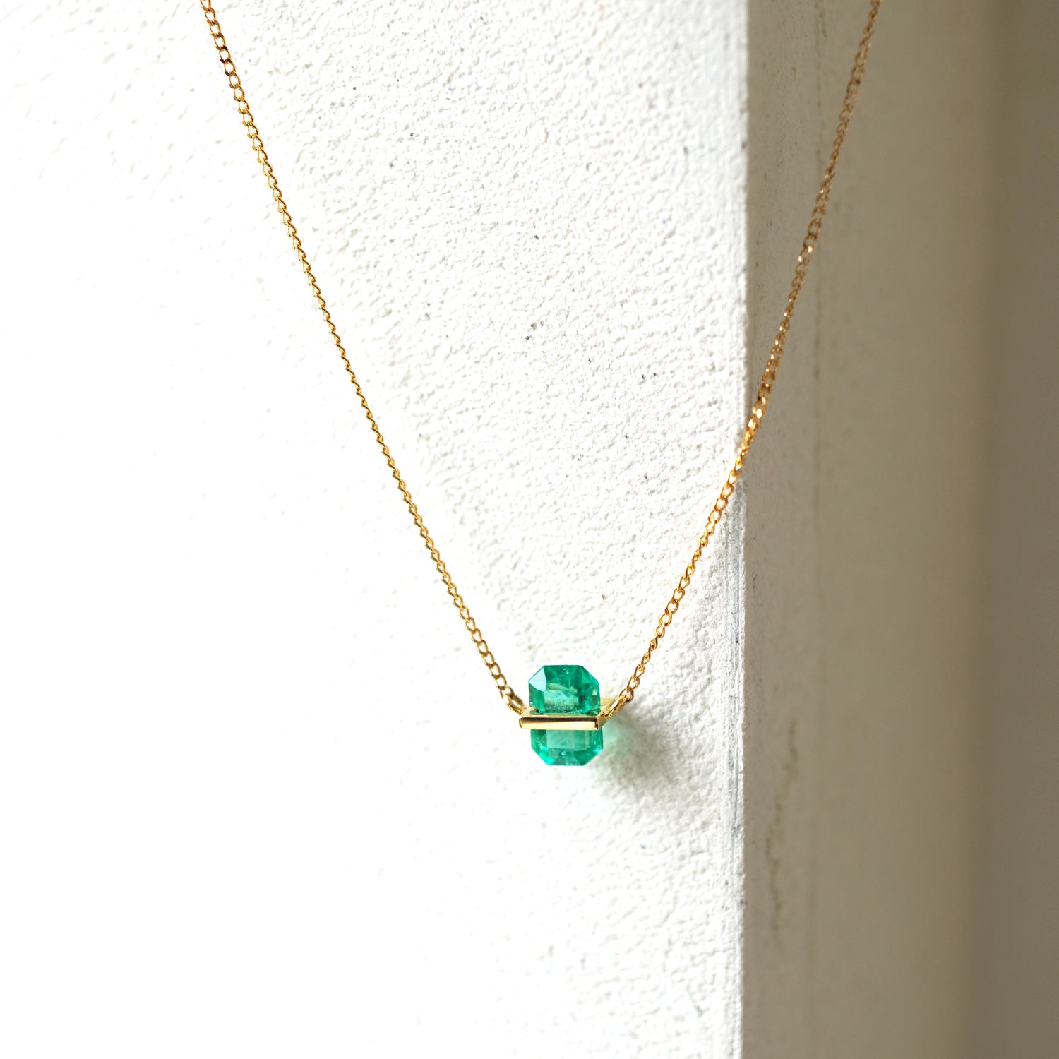 BAND NECKLACE EMERALD #3262