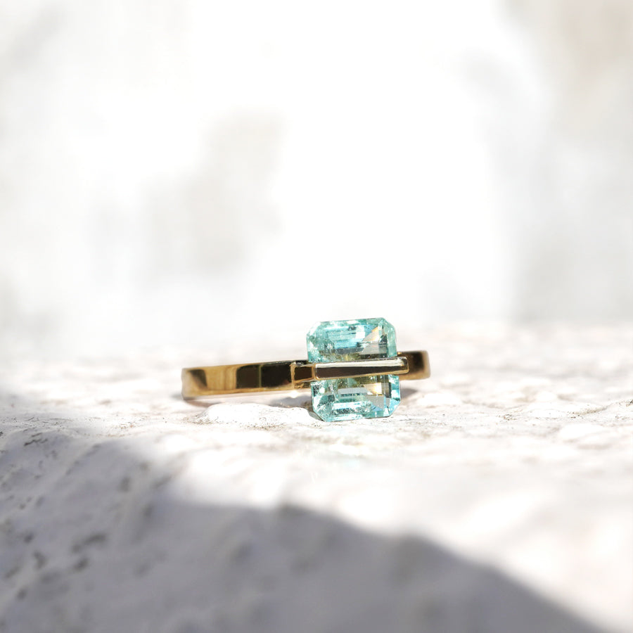 BAND RING EMERALD #2892