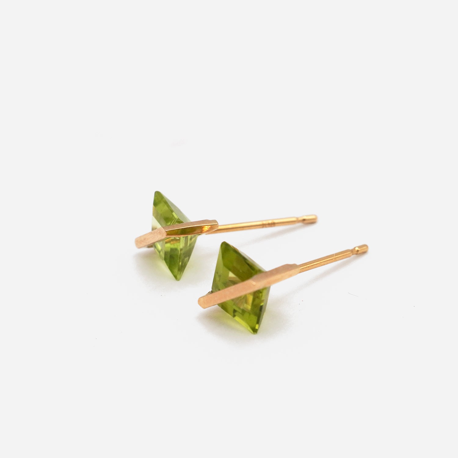 BAND EARRINGS PERIDOT #3938