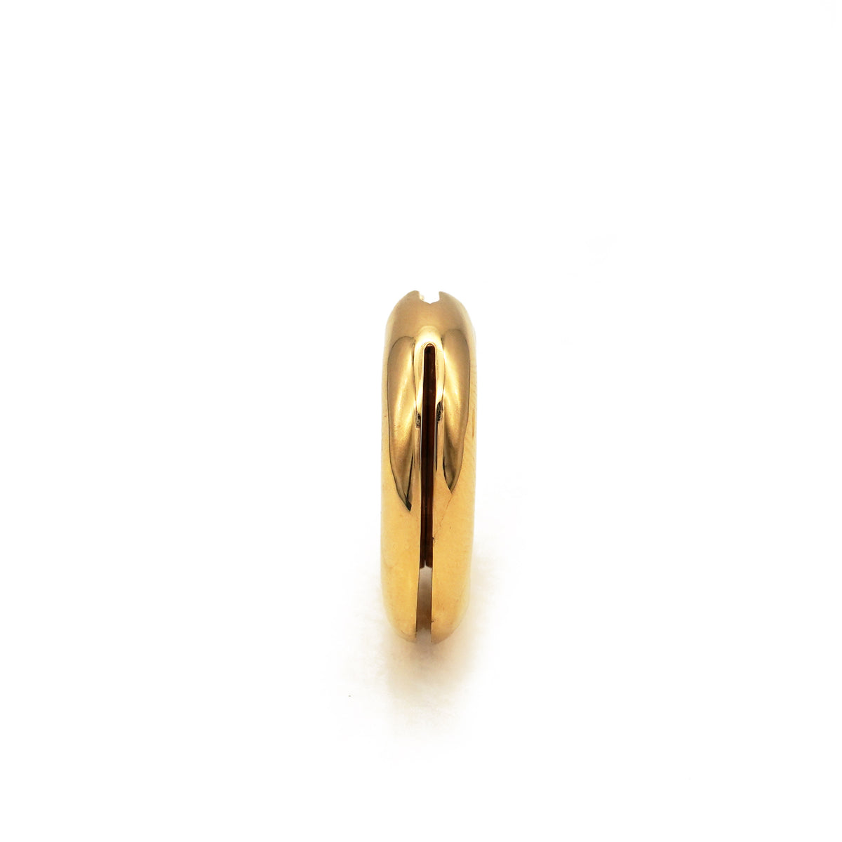 HOLLOW EARRING 03 SV/G