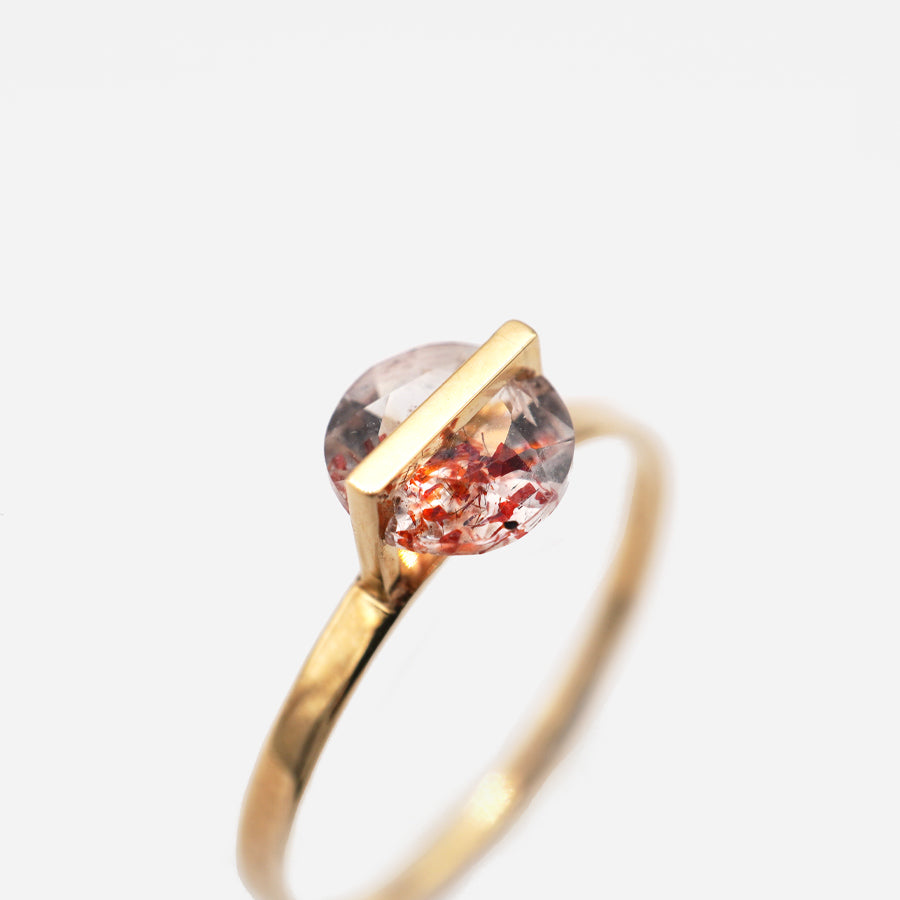 BAND RING FIRE QUARTZ #2924