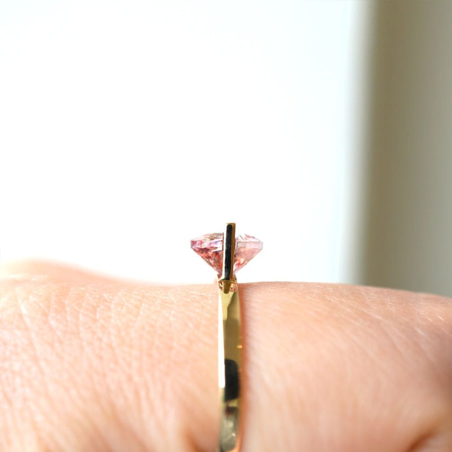 BAND RING FIRE QUARTZ #2924