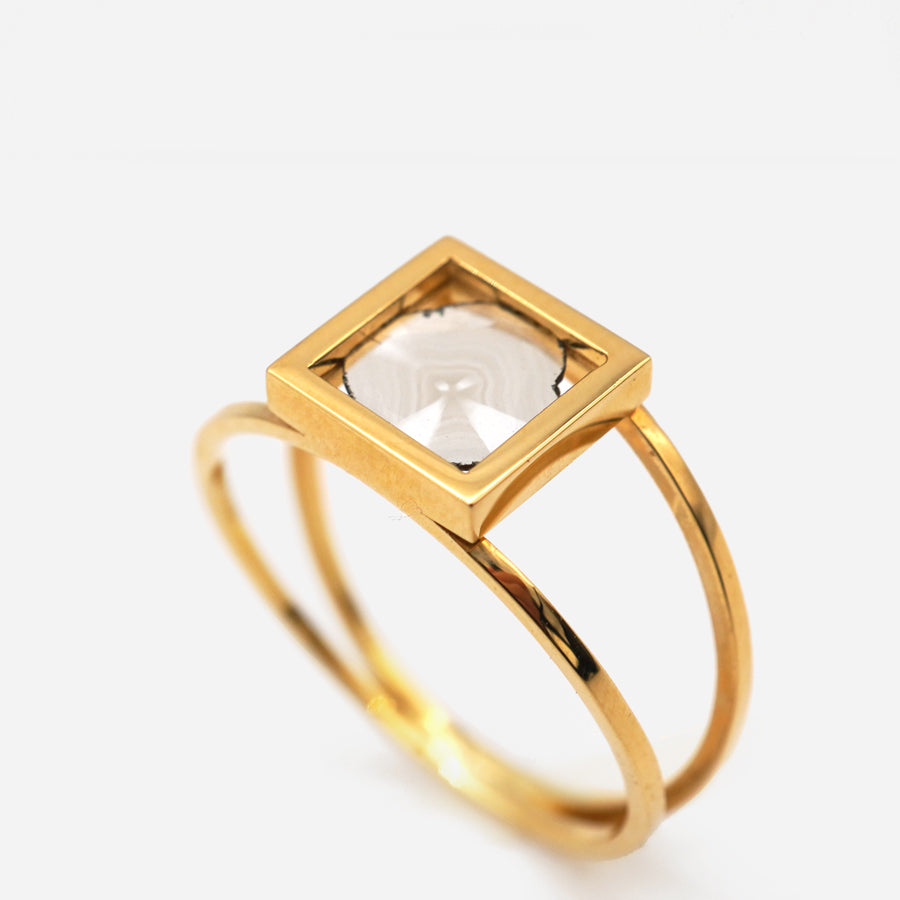 FRAME DIAMOND RING#3711