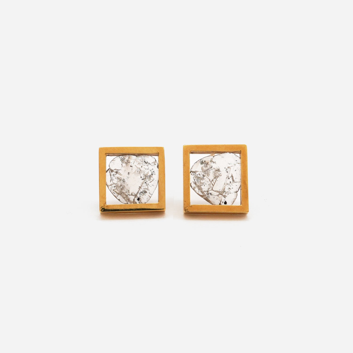 FRAME DIAMOND EARRING #2987