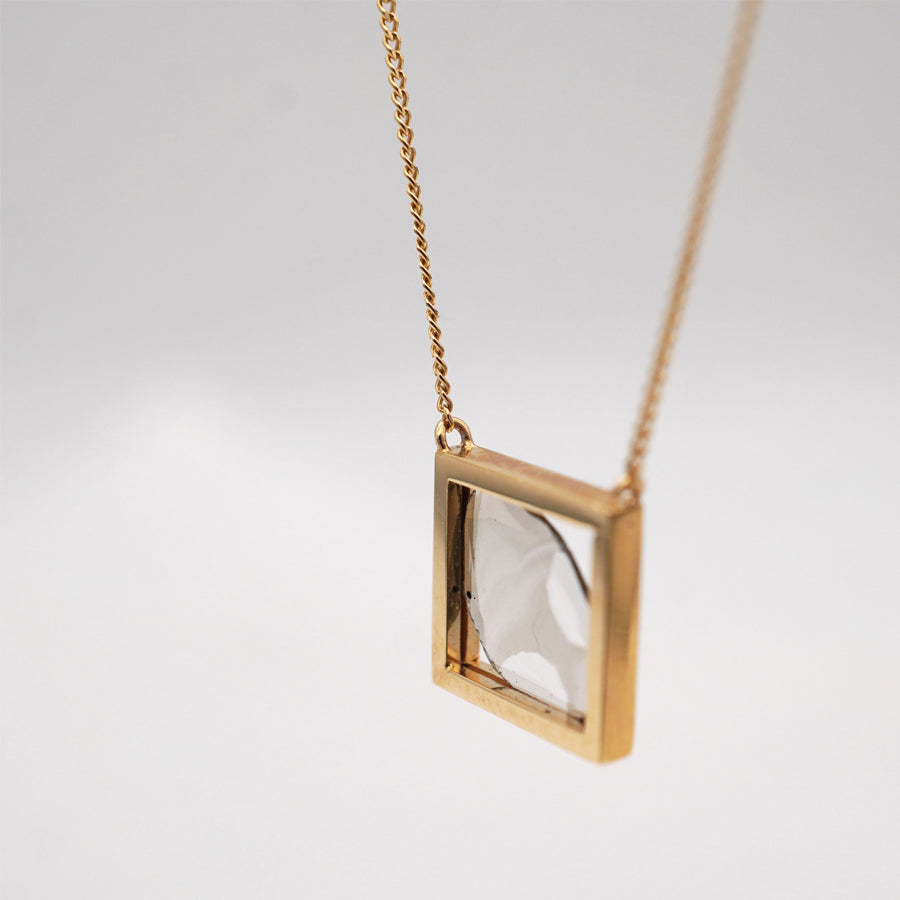 FRAME DIAMOND NECKLACE #4068