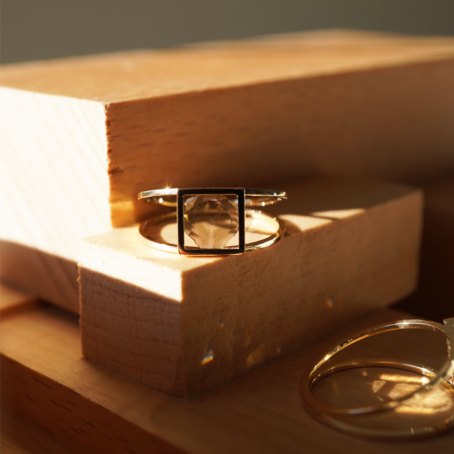 FRAME DIAMOND RING#4065