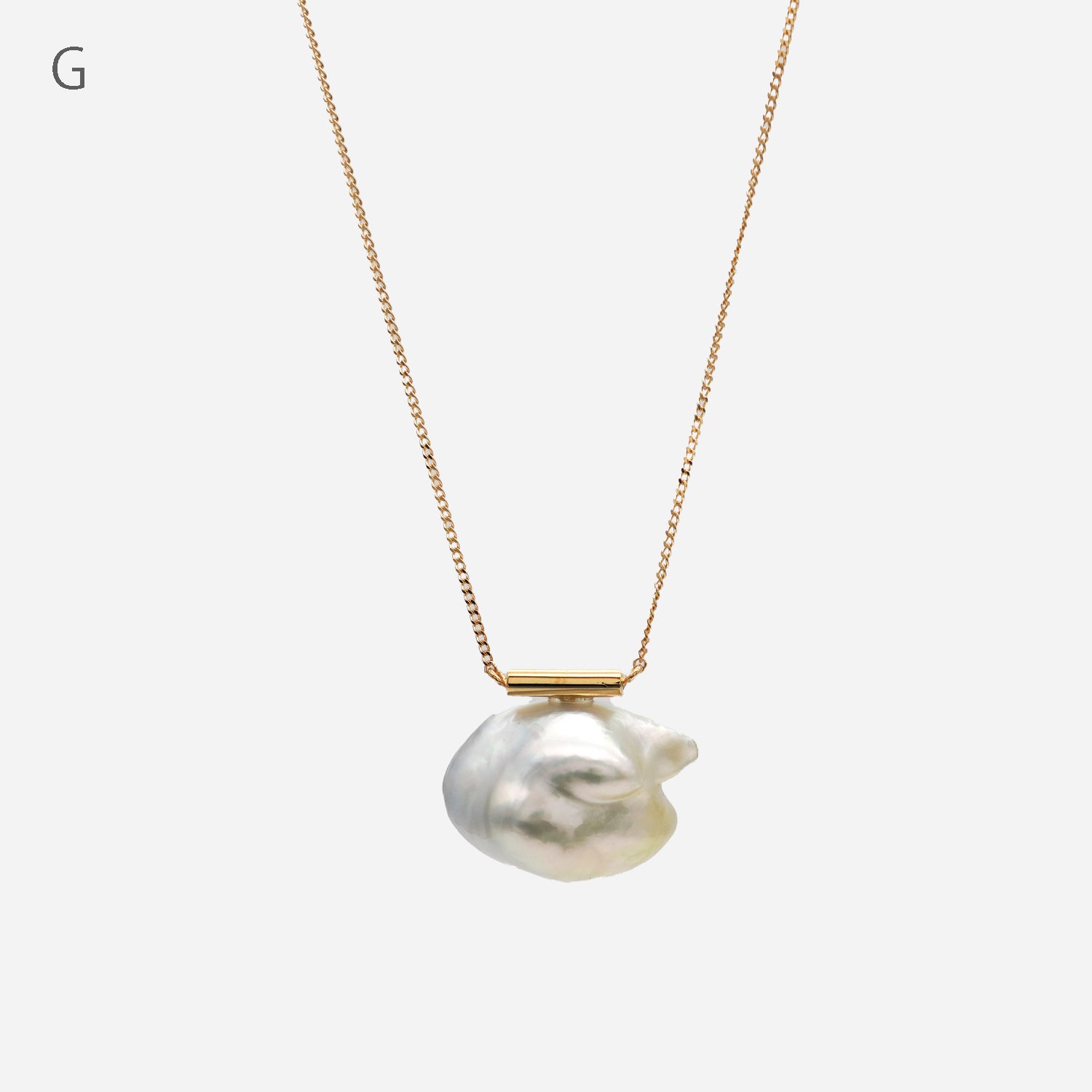 BAROQUE PEARL NECKLACE L