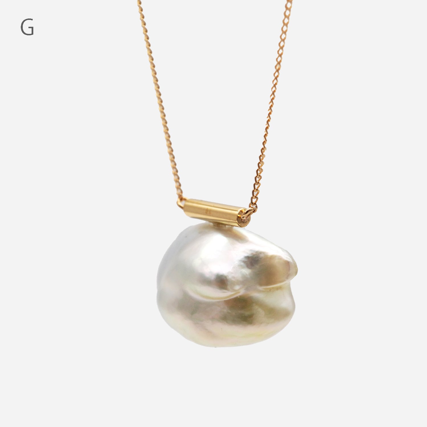BAROQUE PEARL NECKLACE L