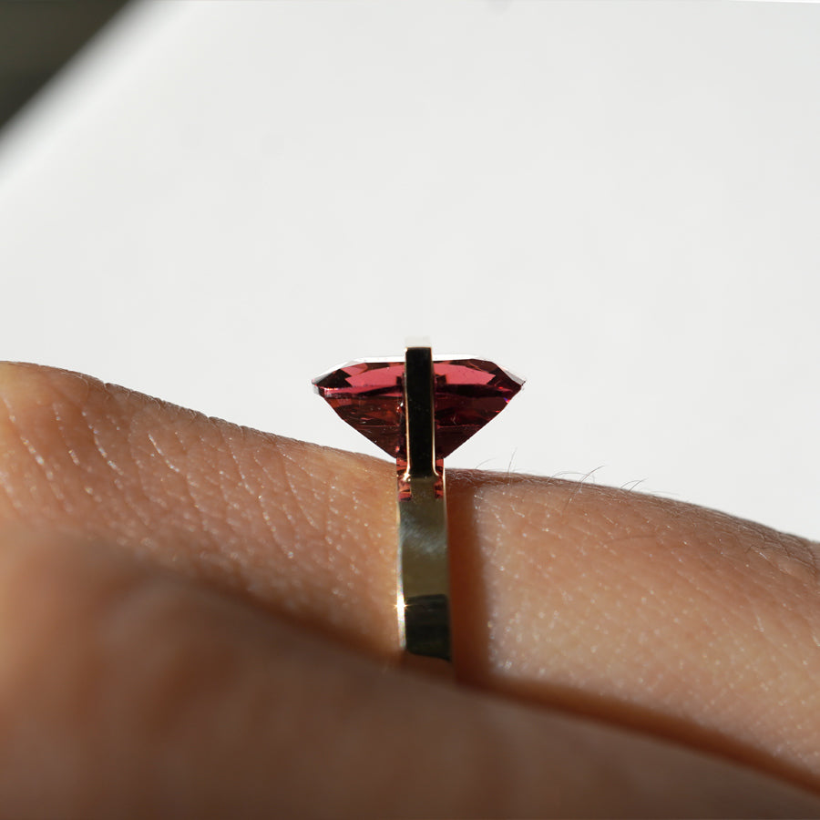 BAND RING GARNET#3722