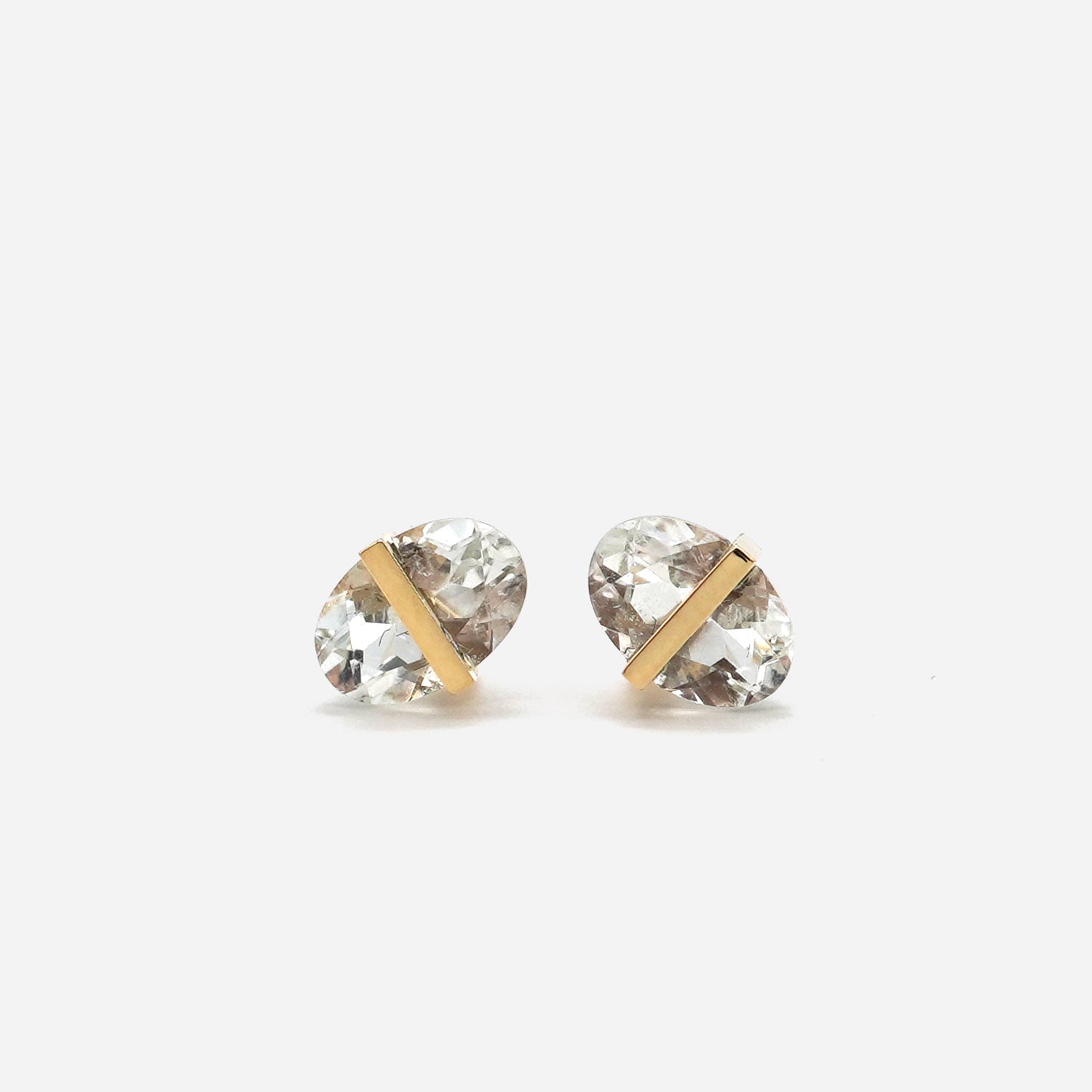 BAND EARRING GOSHENITE #4217