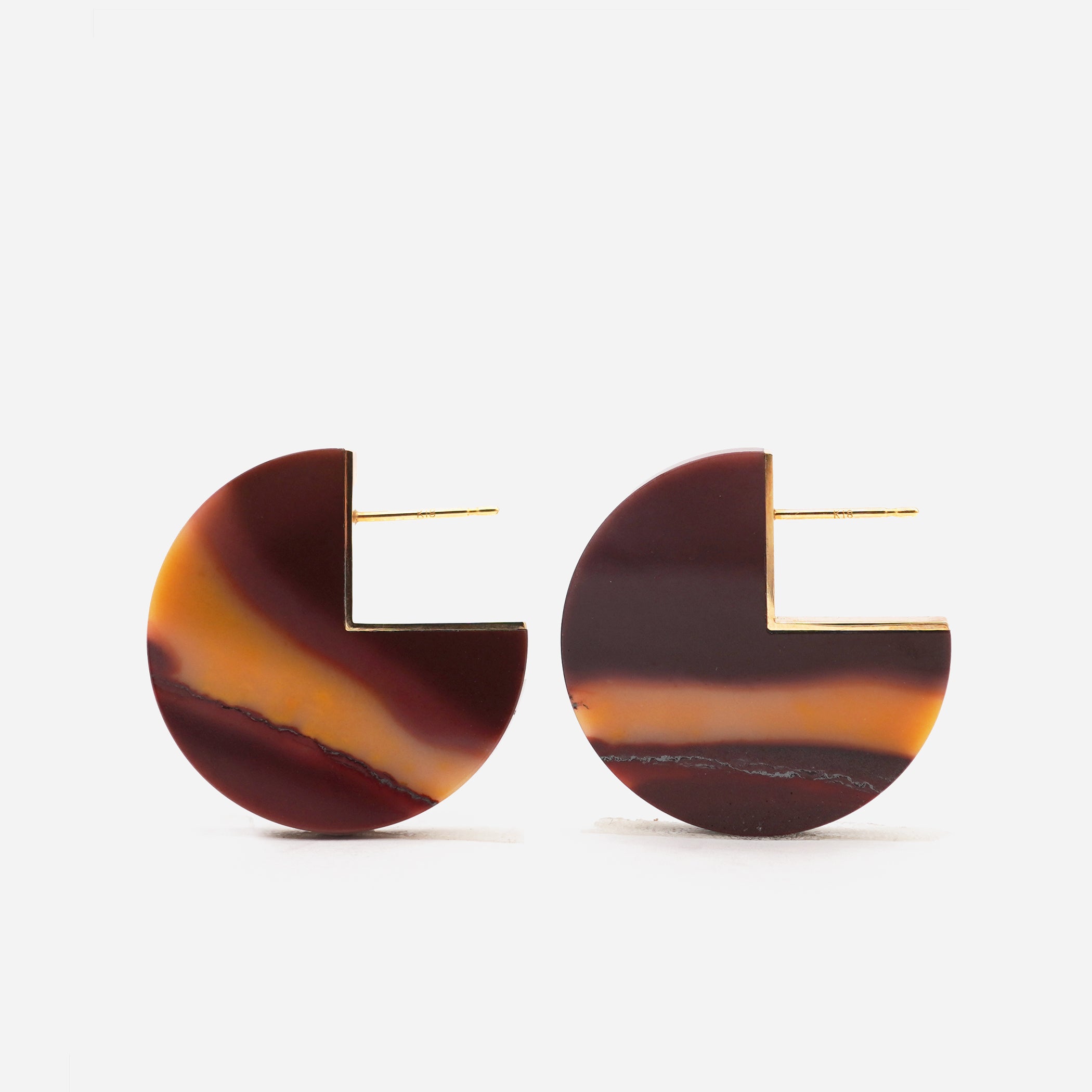 SLICE EARRINGS PAIR JUSPER #1372
