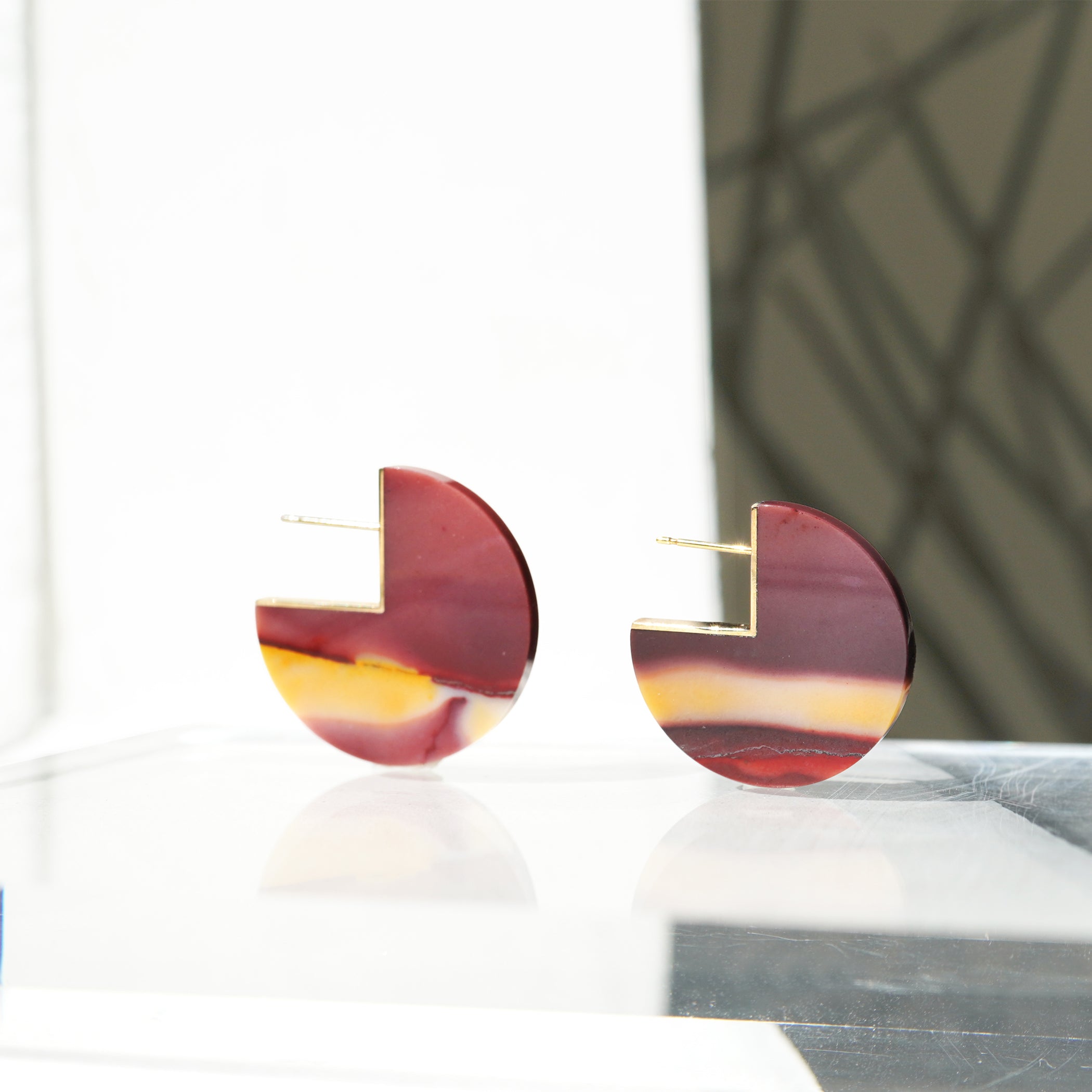 SLICE EARRINGS PAIR JUSPER #1372