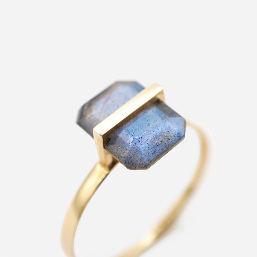 BAND RING LABRADORITE #3071