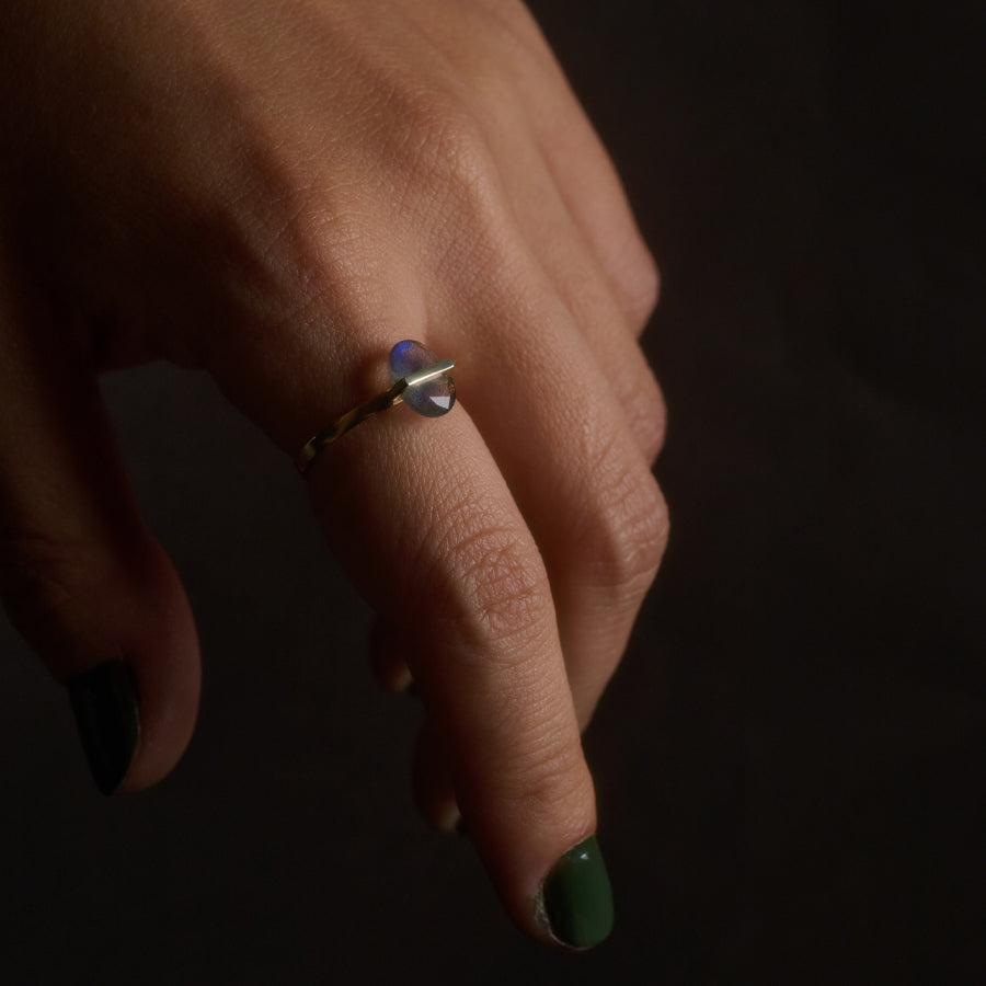 BAND RING LABRADLITE#3070