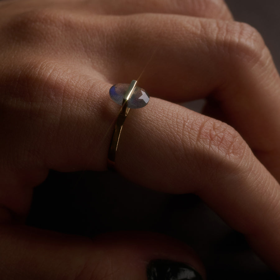 BAND RING LABRADLITE#3070