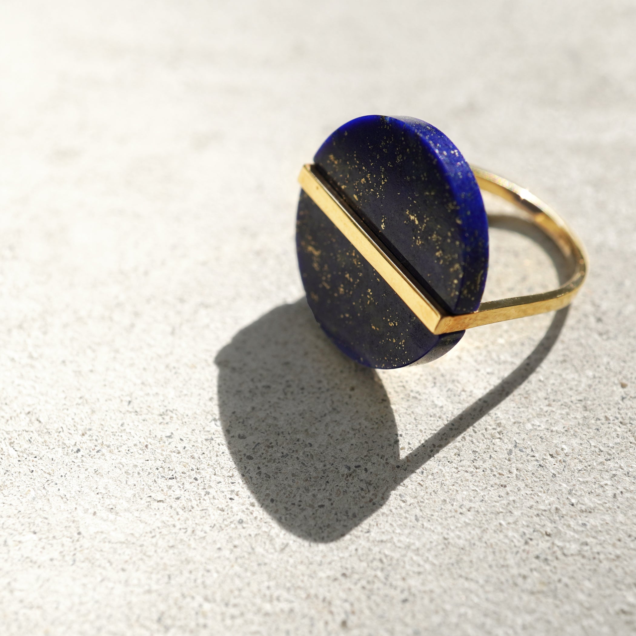 SLICE RING LAPISLAZULI #2883