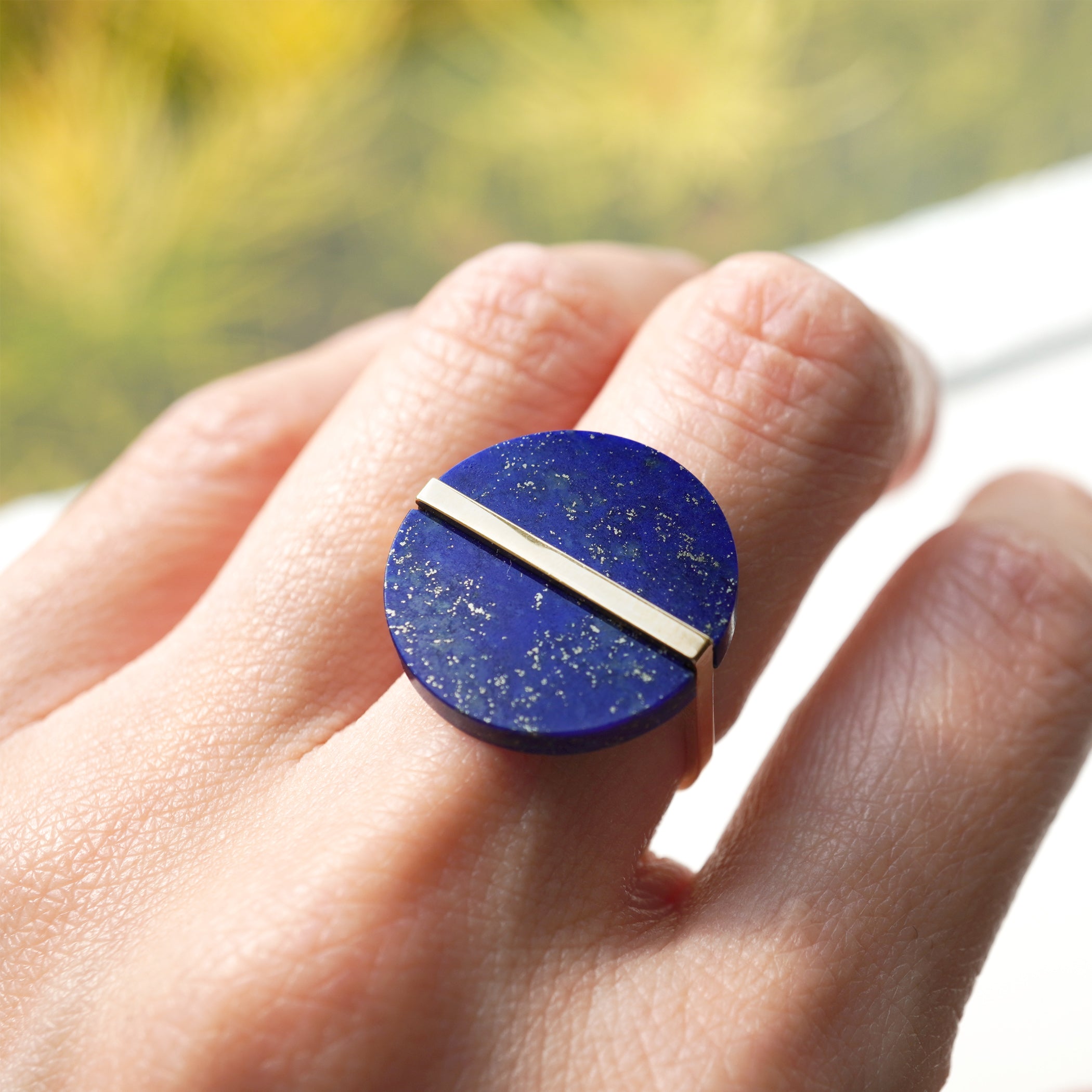 SLICE RING LAPISLAZULI #2883