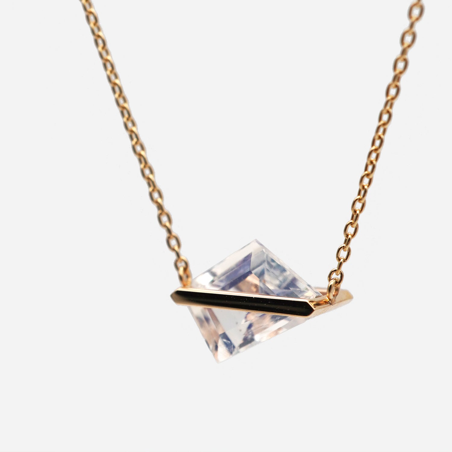 BAND NECKLACE MOONSTONE #4052