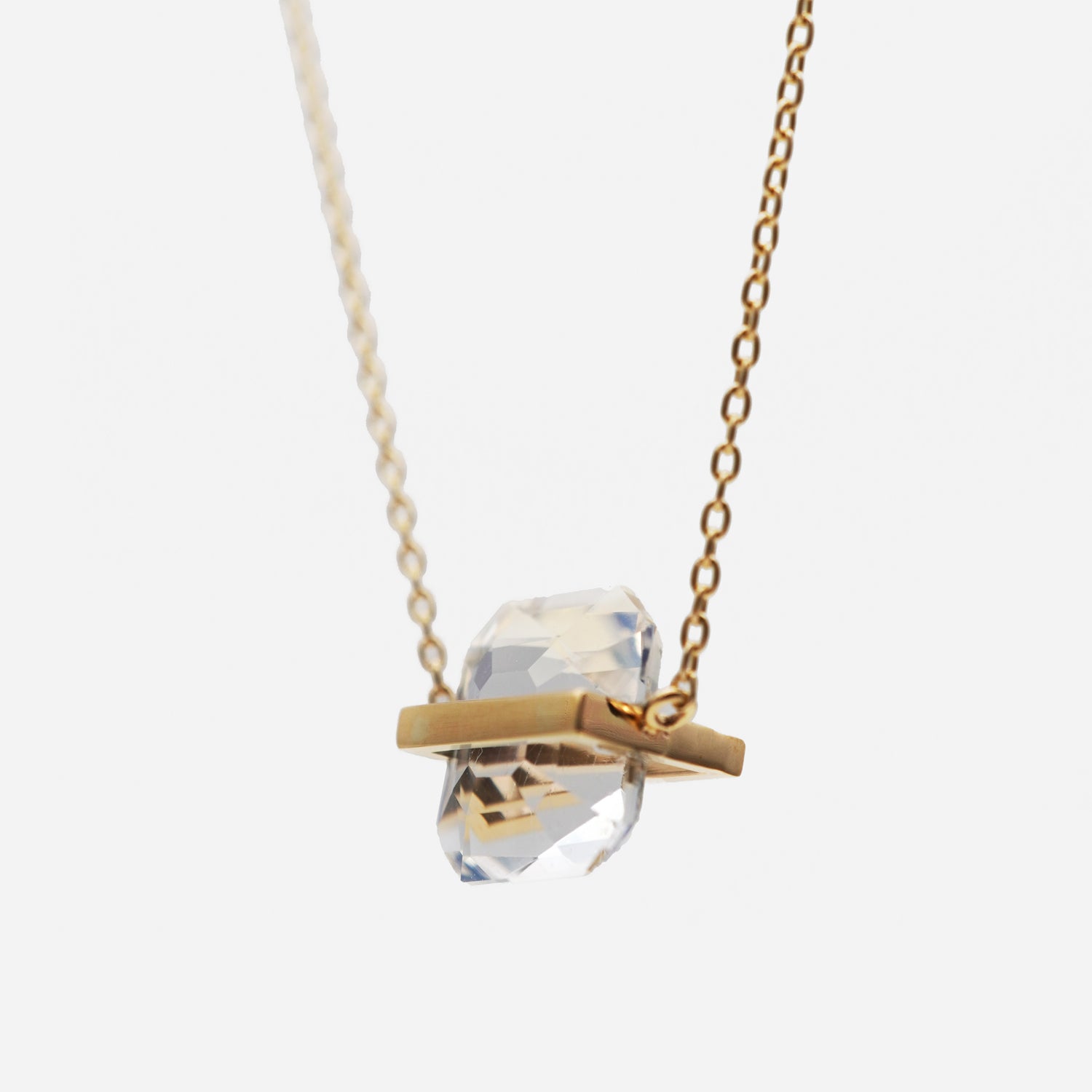 BAND NECKLACE MOONSTONE #4015