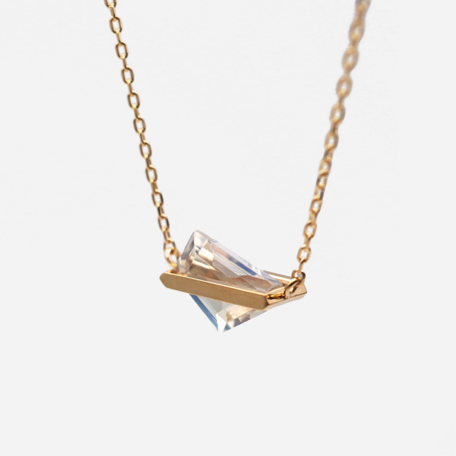 BAND NECKLACE MOONSTONE #3696