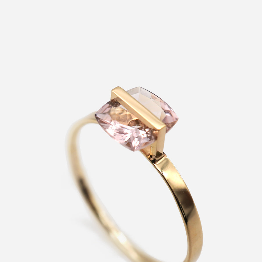 BAND NECKLACE MORGANITE#3093