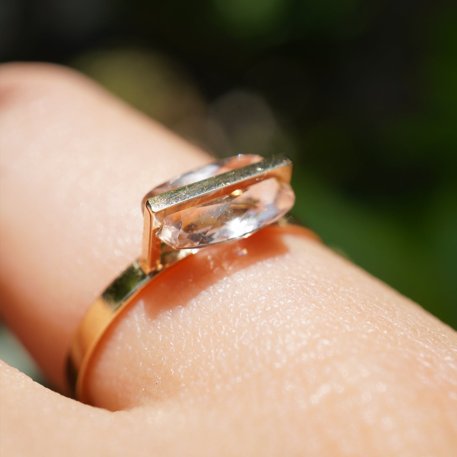 BAND RING MORGANITE#3843