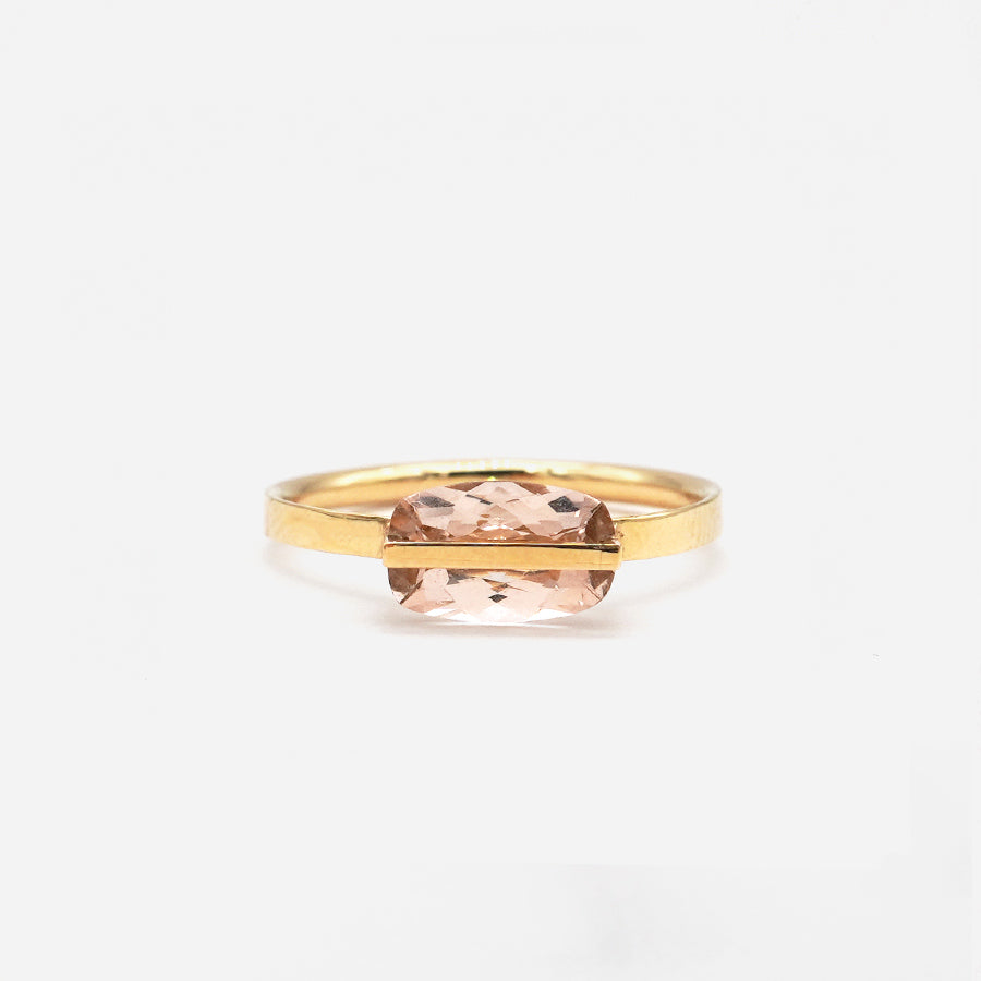 BAND RING MORGANITE#3843