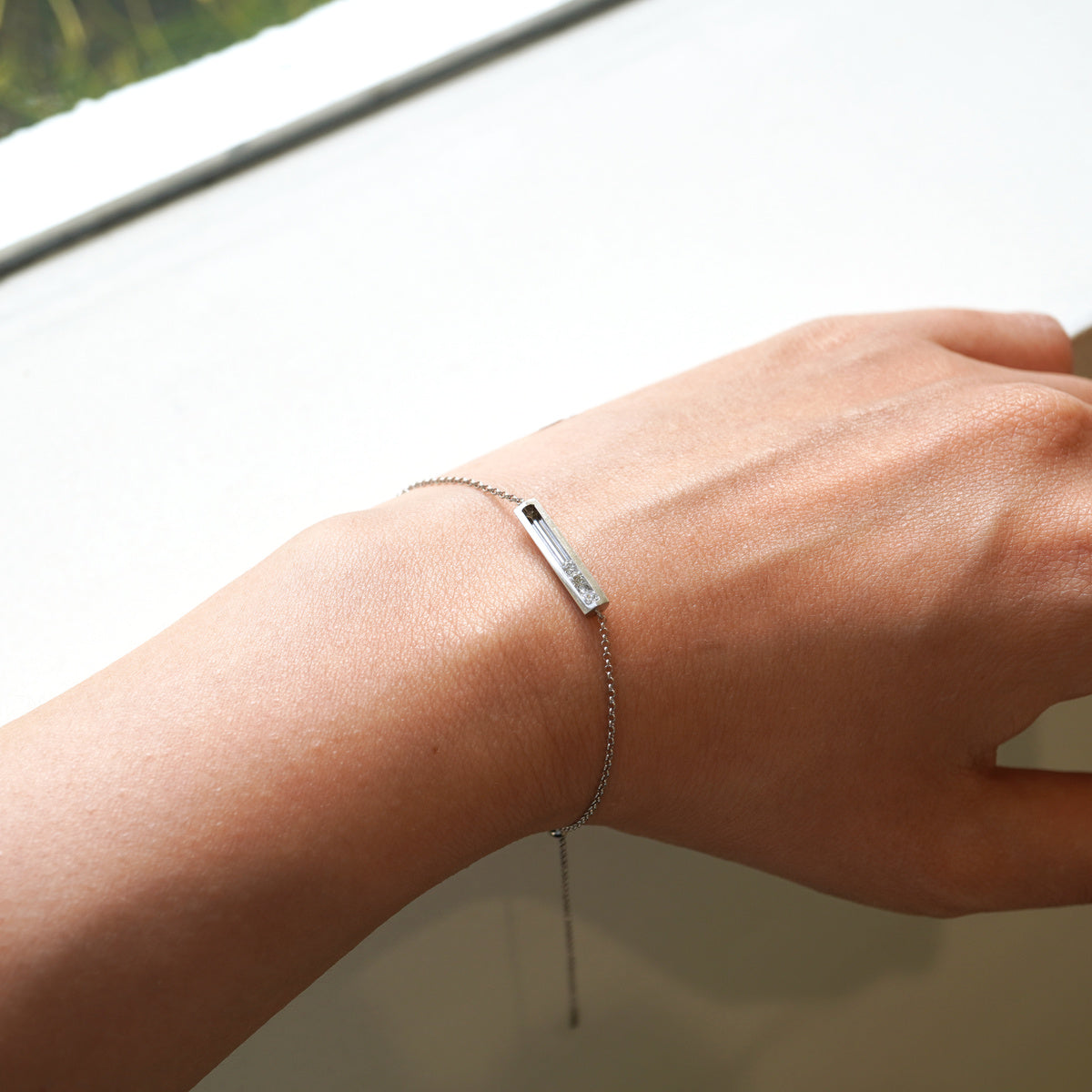 MOVING PLATINUM BRACELET S