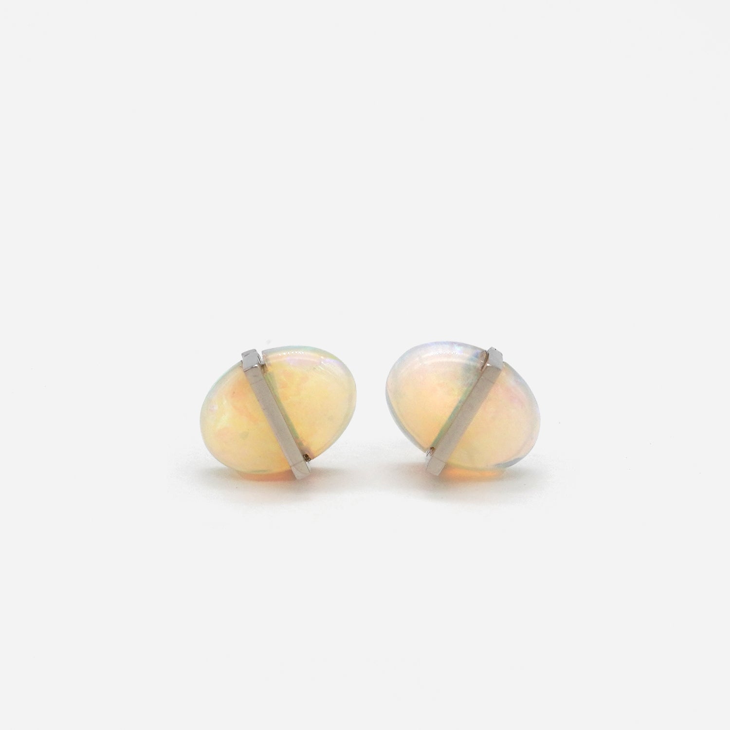 BAND EARRING OPAL #4218
