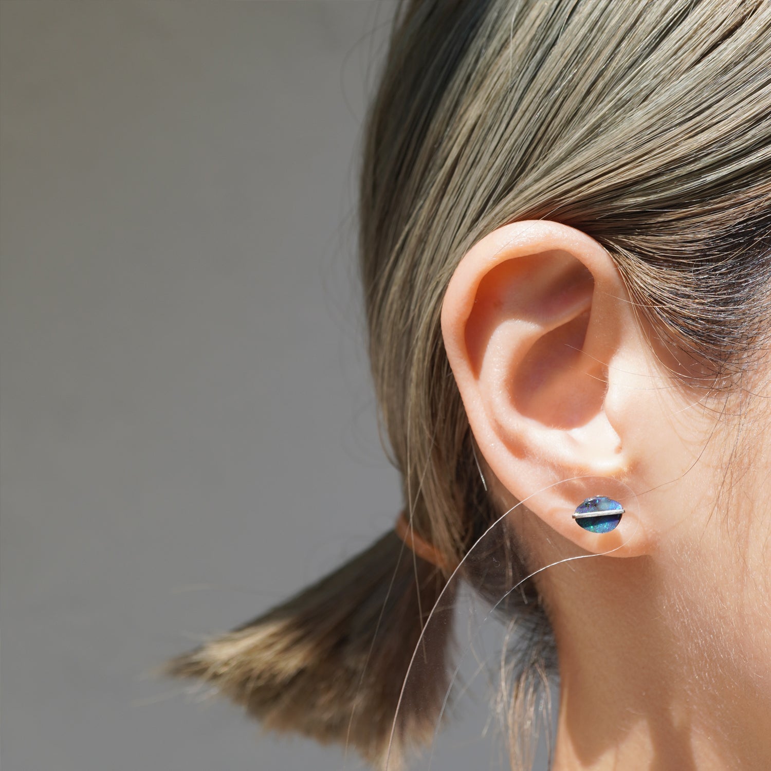 BAND EARRING BOULDERT OPAL #3838