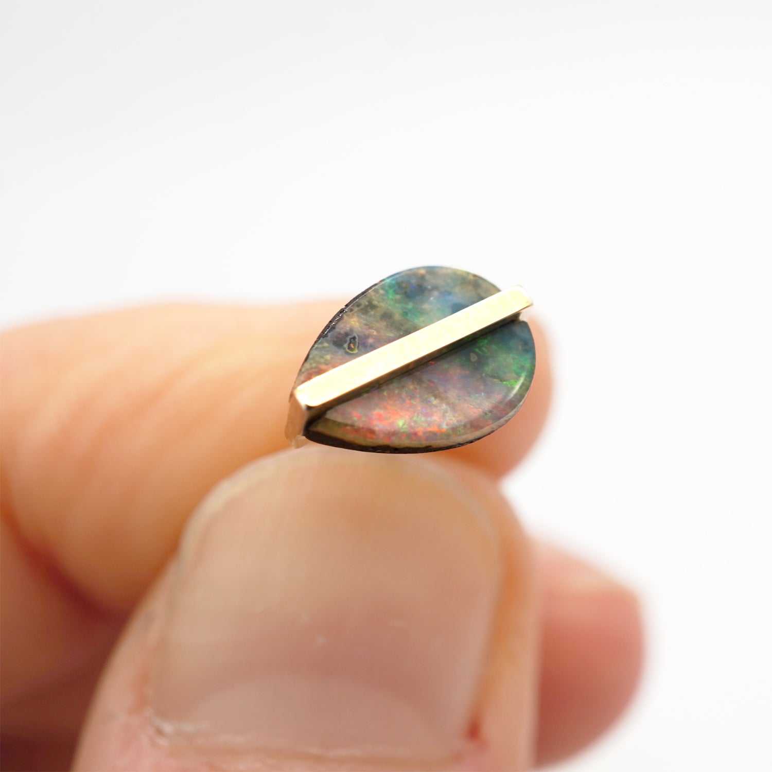 BAND EARRING BOULDERT OPAL #3839