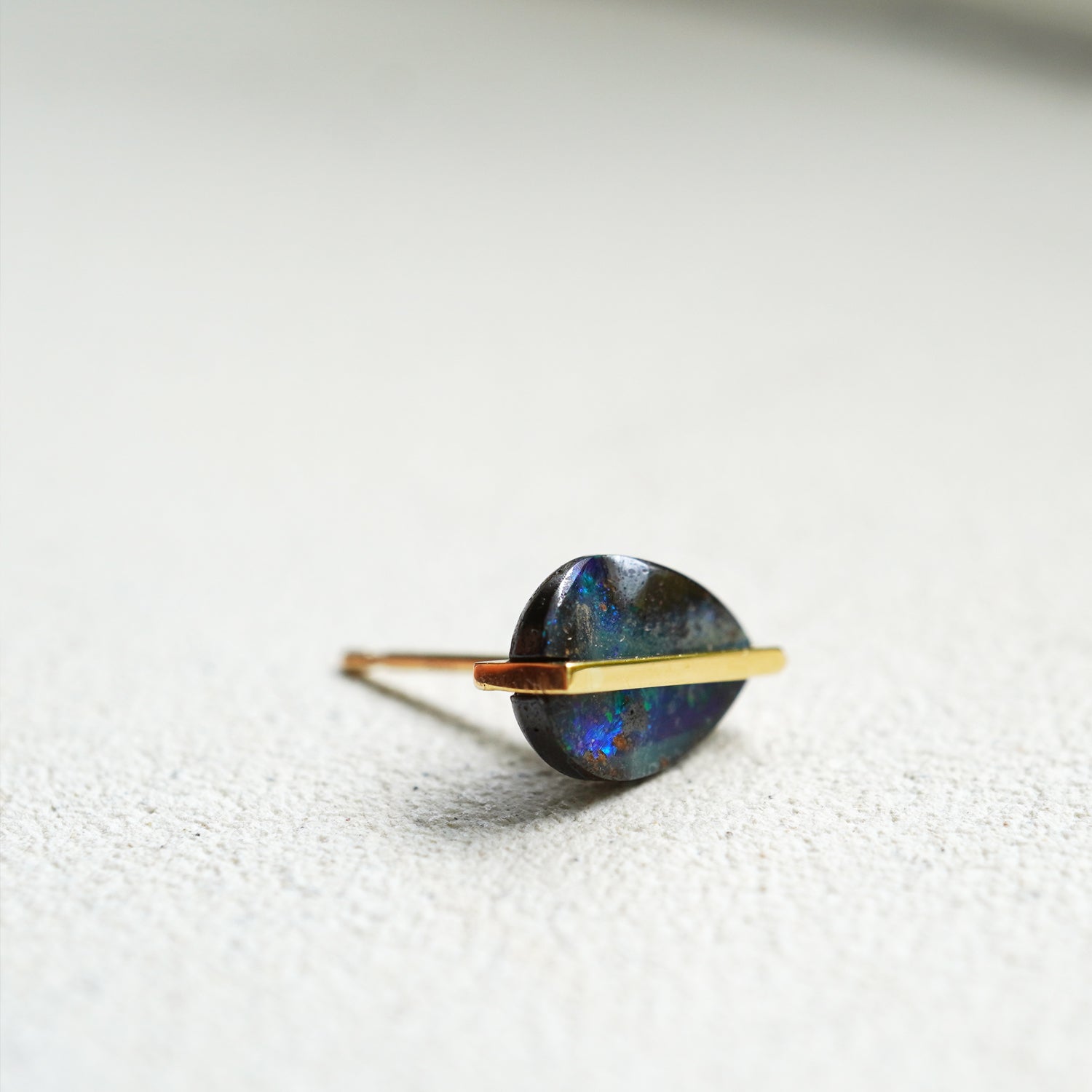 BAND EARRING BOULDERT OPAL #3360