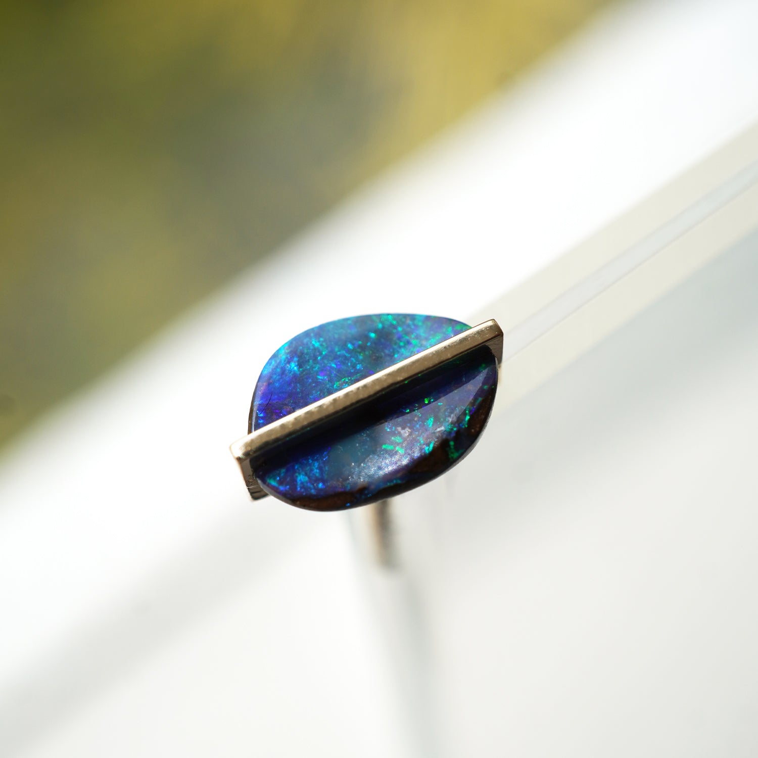BAND EARRING BOULDERT OPAL #3838