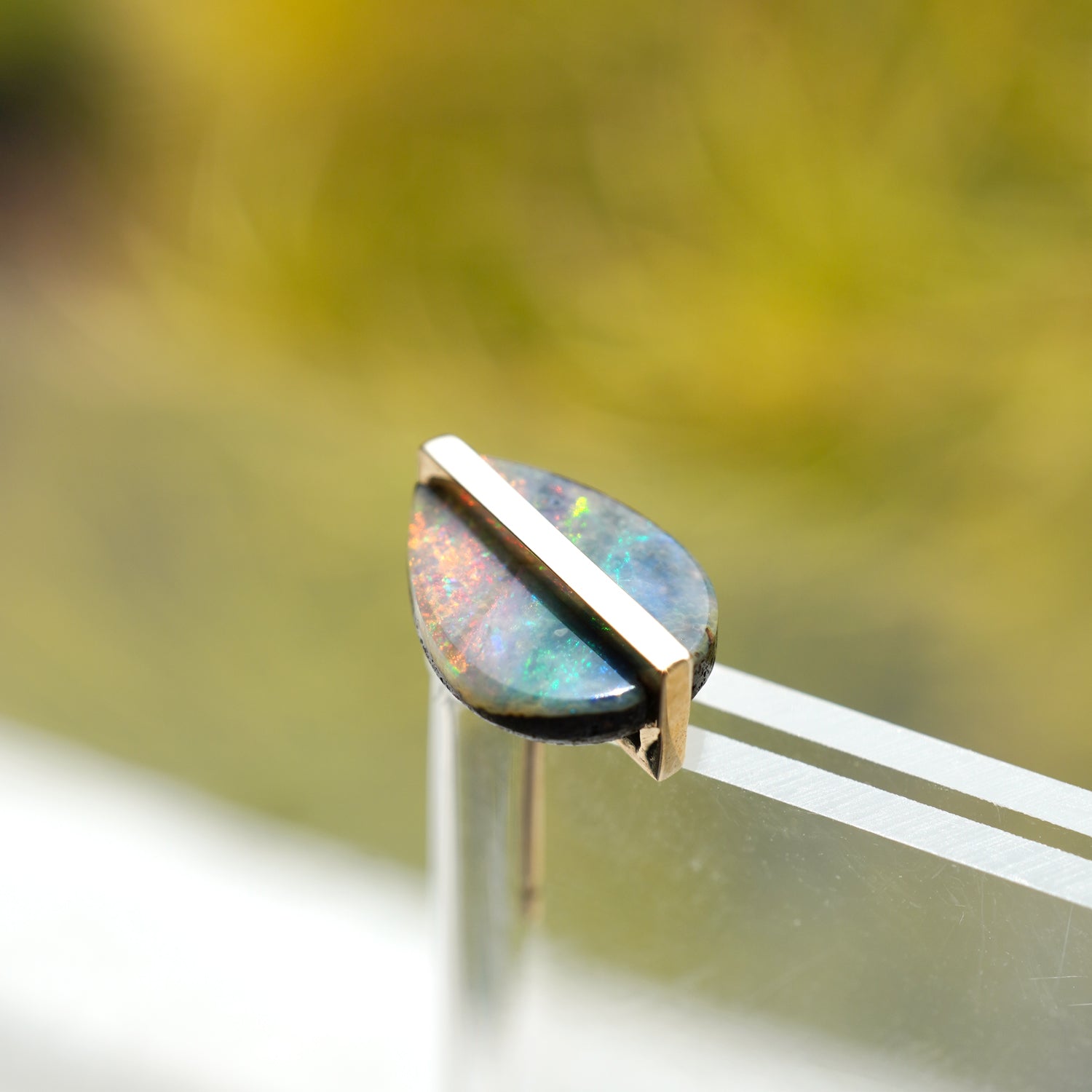 BAND EARRING BOULDERT OPAL #3839