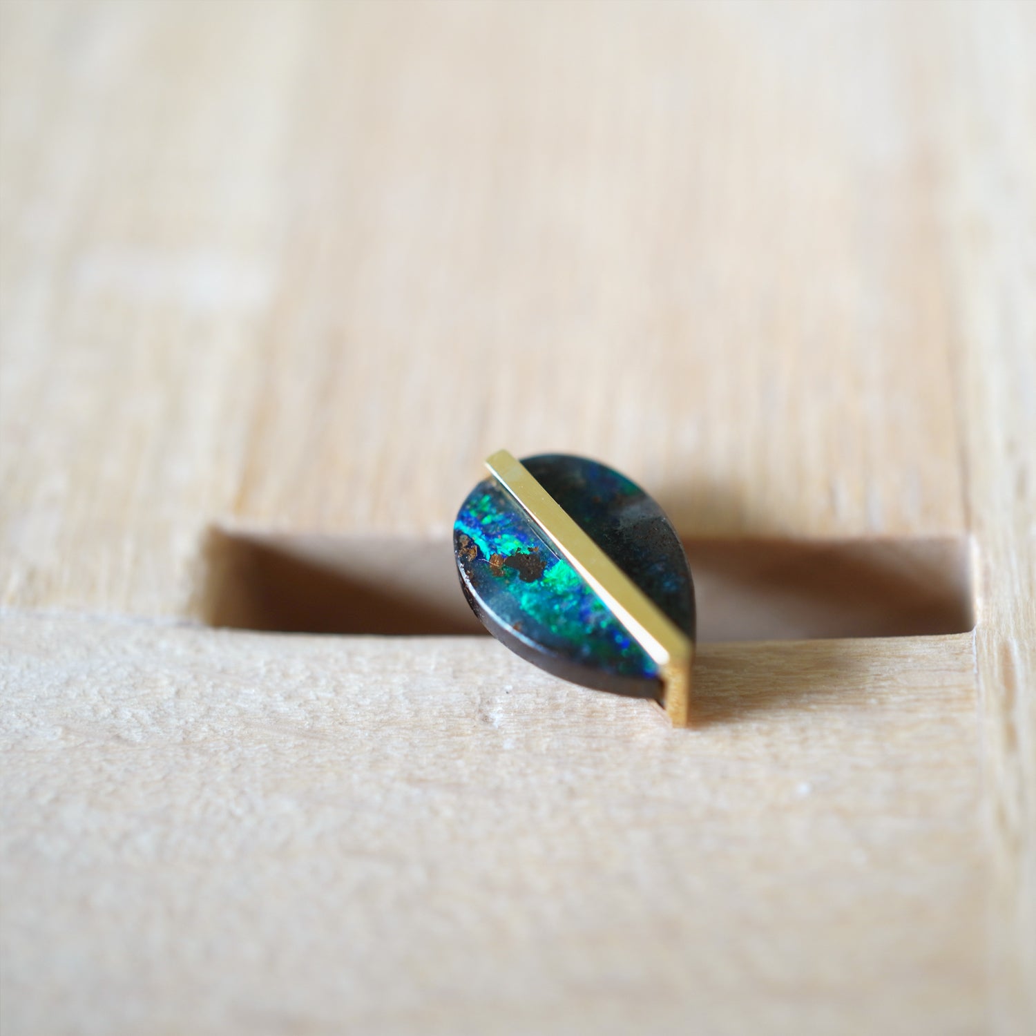 BAND EARRING BOULDERT OPAL #3360