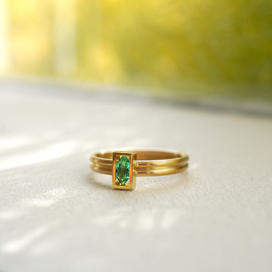 POSITION RING PARAIBA TOURMALINE #3708