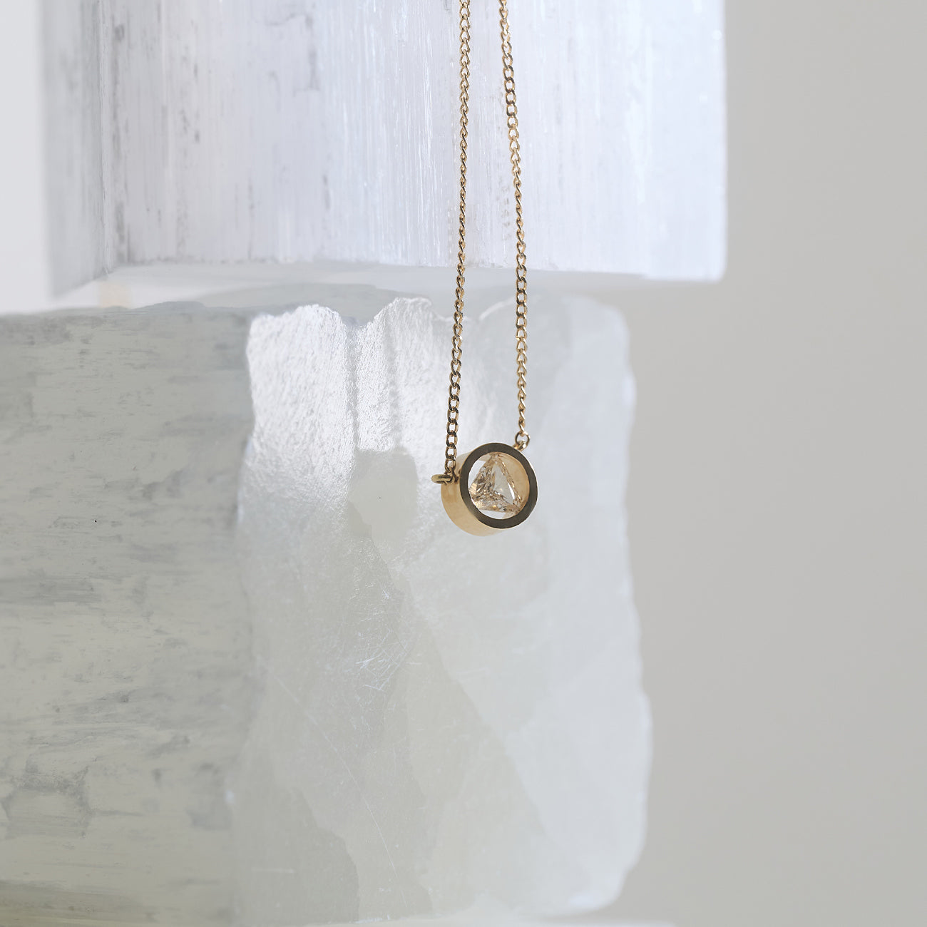 POSITION NECKLACE 0.11ct #3422