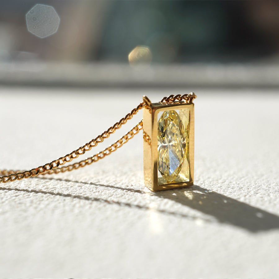 POSITION NECKLACE 0.444ct #3446