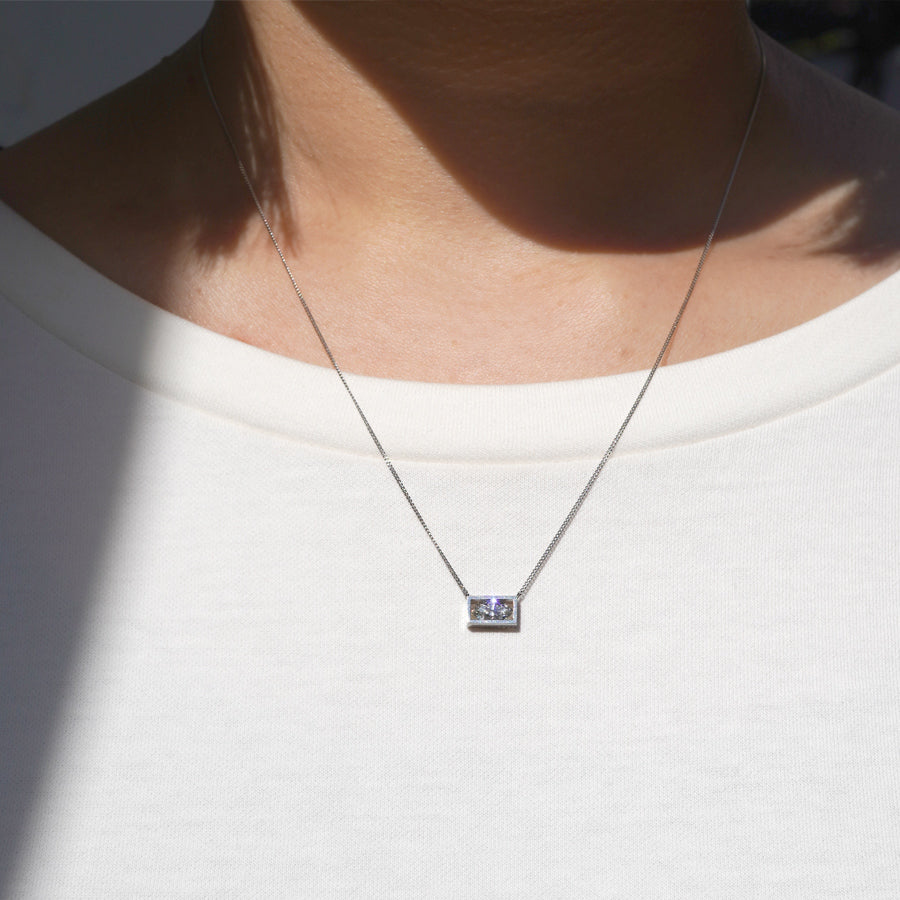 POSITION NECKLACE 0.34ct #3790