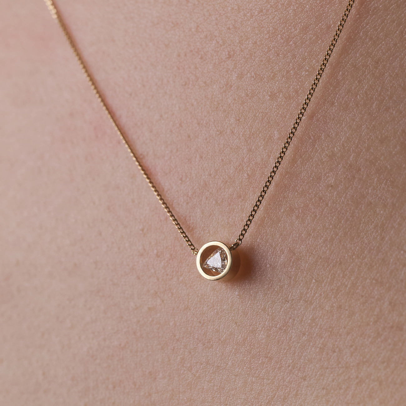 POSITION NECKLACE 0.11ct #3422
