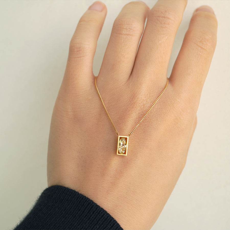 POSITION NECKLACE 0.444ct #3446