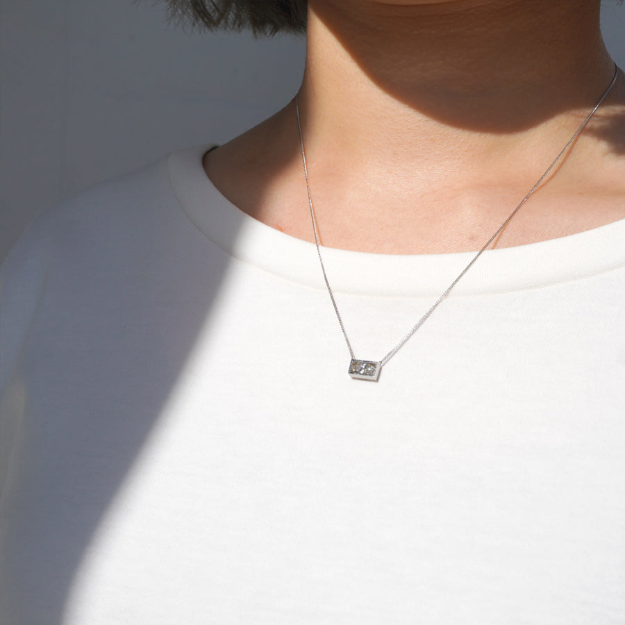 POSITION NECKLACE 0.34ct #3790