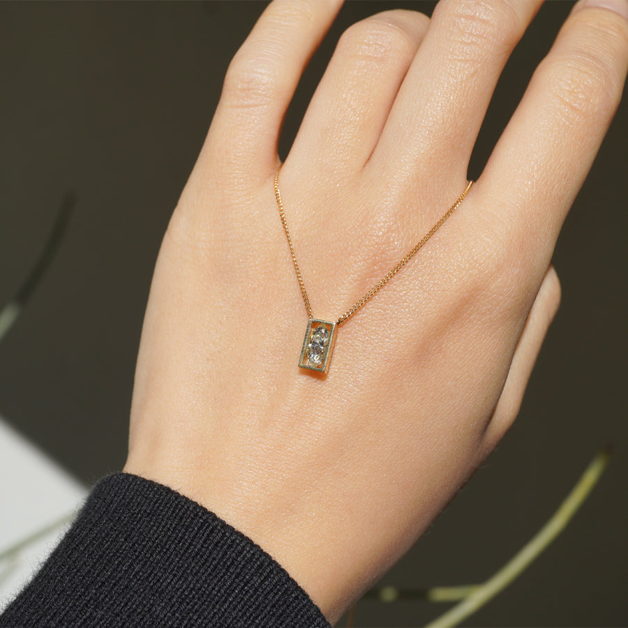 POSITION NECKLACE 0.444ct #3446