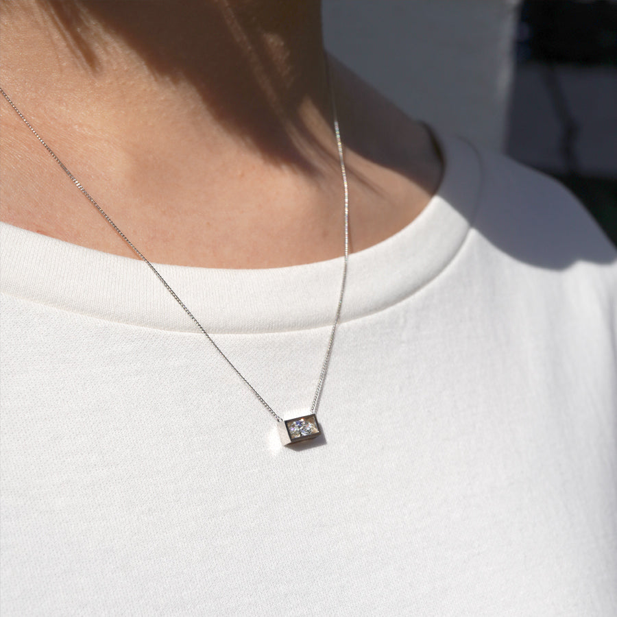 POSITION NECKLACE 0.34ct #3790