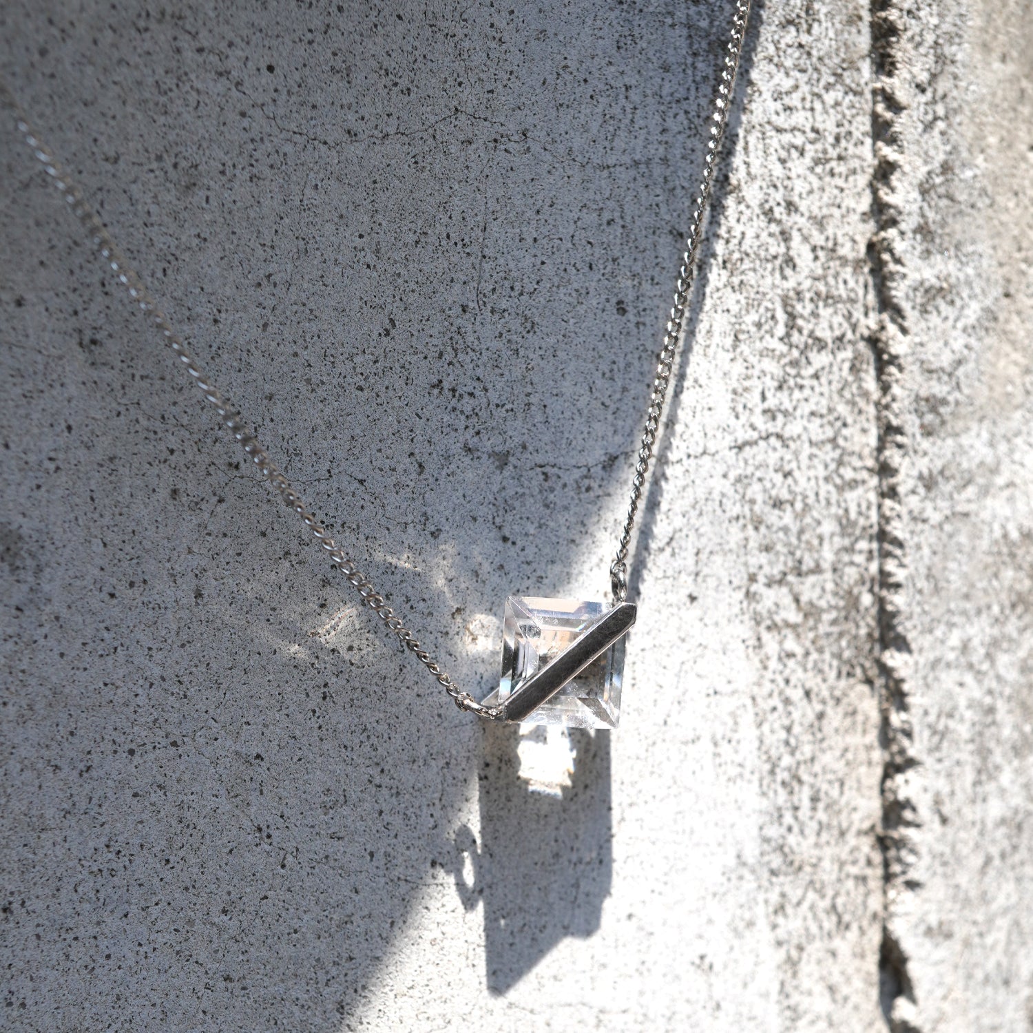 BAND NECKLACE QUARTZ #4161