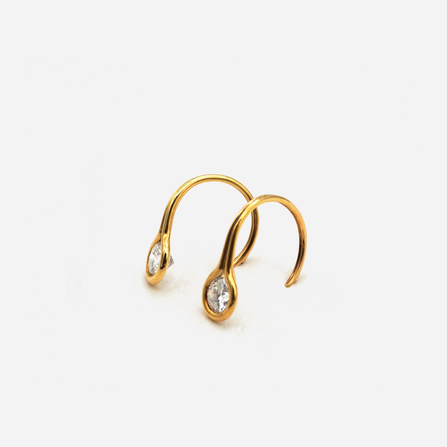 ROUND DIAMOND EARRING 3.5mm #1620