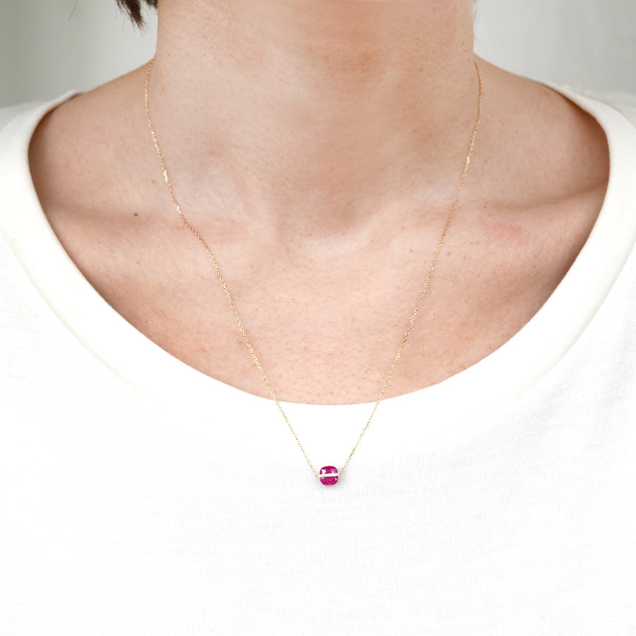 BAND NECKLACE RUBY #2601
