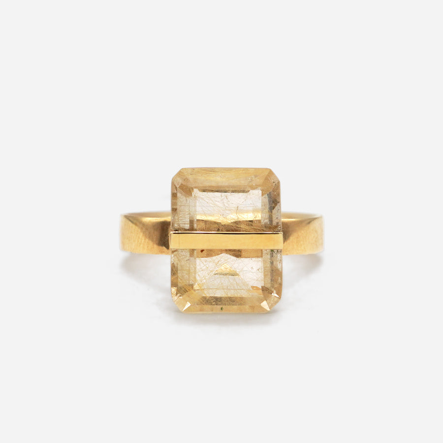 BAND RING RUTIL QUARTZ #3031