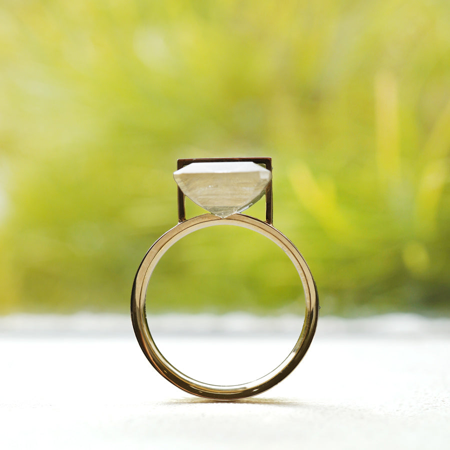 BAND RING RUTIL QUARTZ #3031