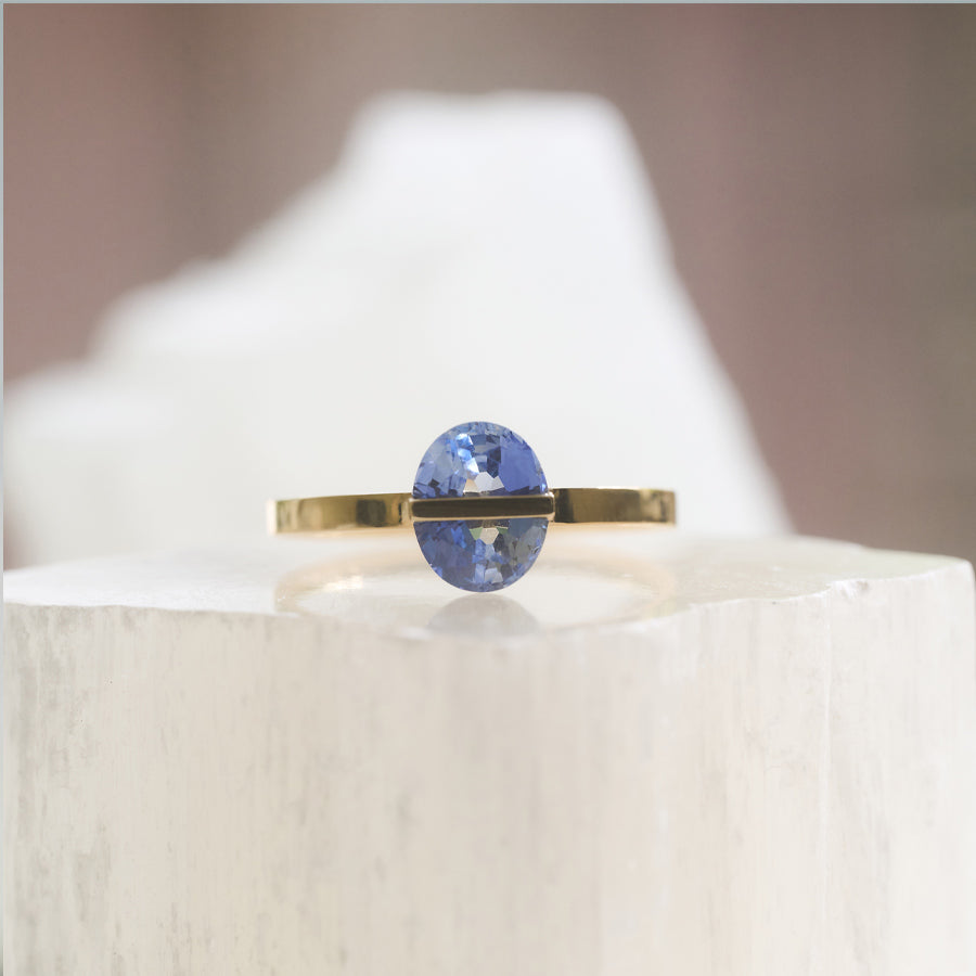 BAND RING SAPPHIRE #3930